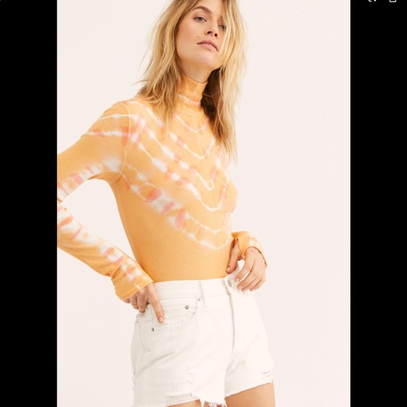Free People Tops - Free People | NWT psychedelic turtleneck t…